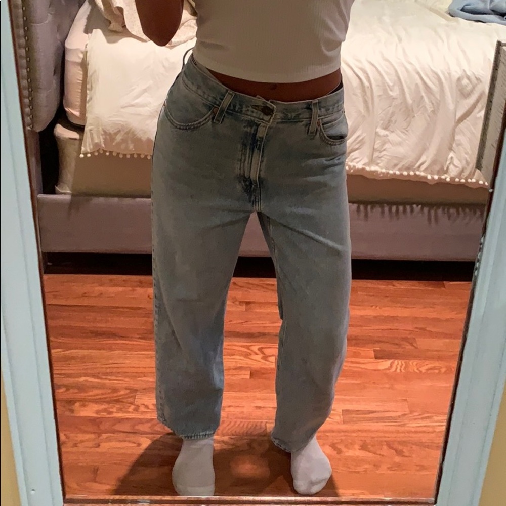 Levi’s “dad jeans” from urban outfitters, size 9